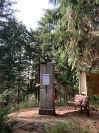 Aschberggipfel 936 m mit historischer Vermessungs-S&auml;ule